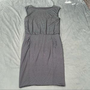 Athleta Westwood Micro Stripe Dress EUC Size S